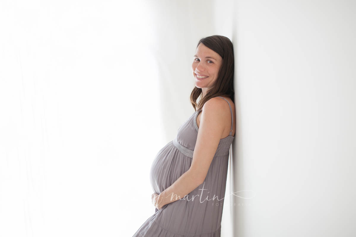 embarazada sonriendo
